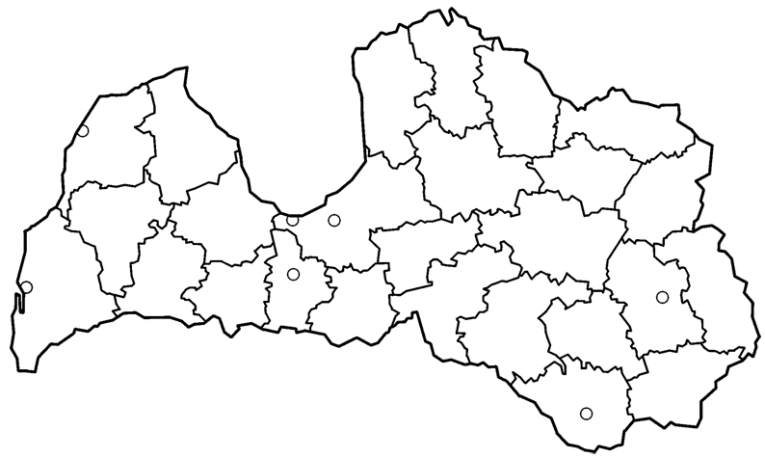 Geografia e Mapas Latvia