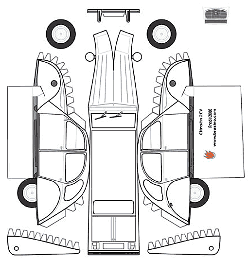 Carros de Papel 2