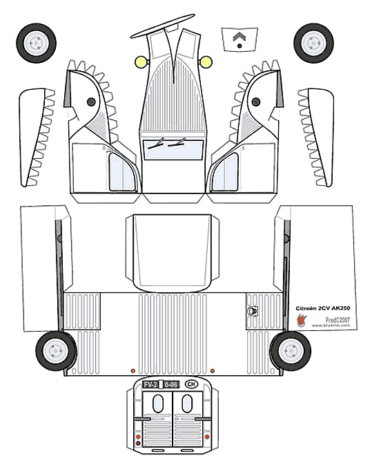 Carros de Papel 3