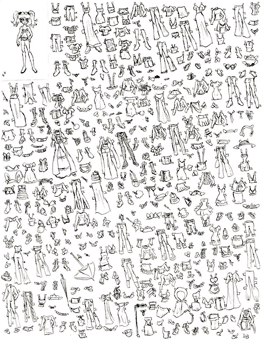Bonecas de Papel d