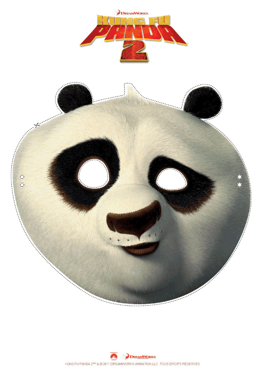 Desenhos do Kung Fu Panda 2 para colorir