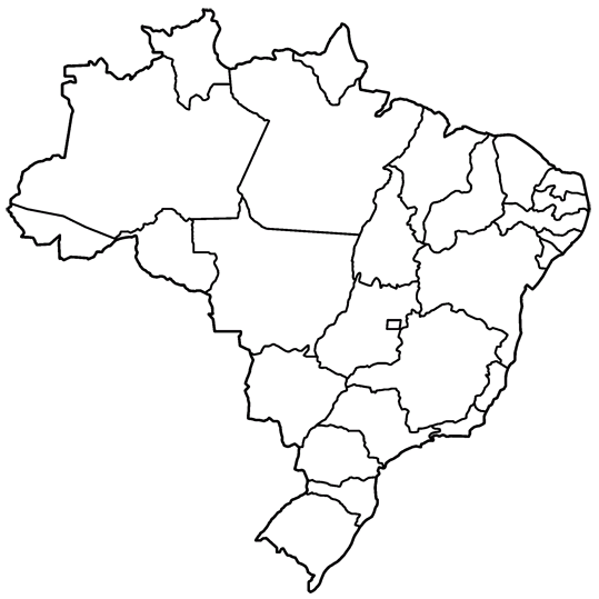 Geografia e Mapas Brazil