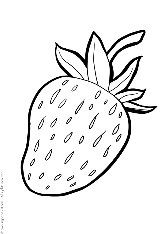 Frutas 30  Desenhos para Colorir 24
