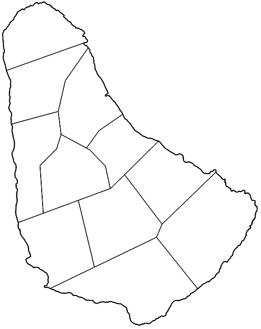 Geografia e Mapas Barbados