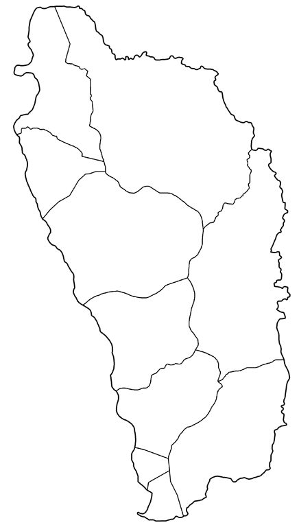 Geografia e Mapas Dominica