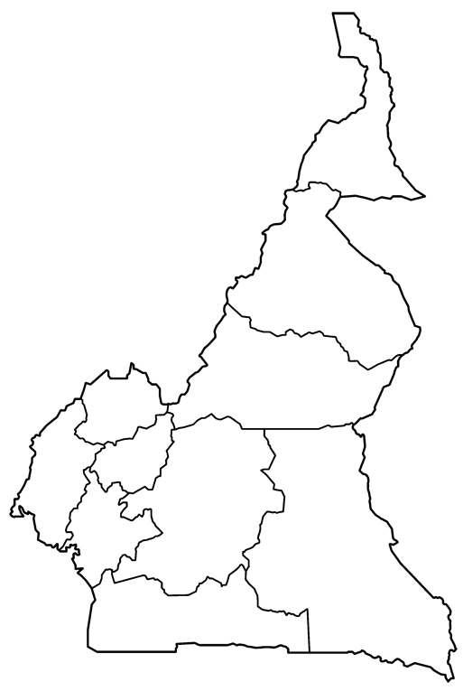 Geografia e Mapas Cameroon