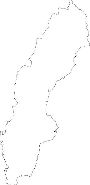 Geografia e Mapas Sweden