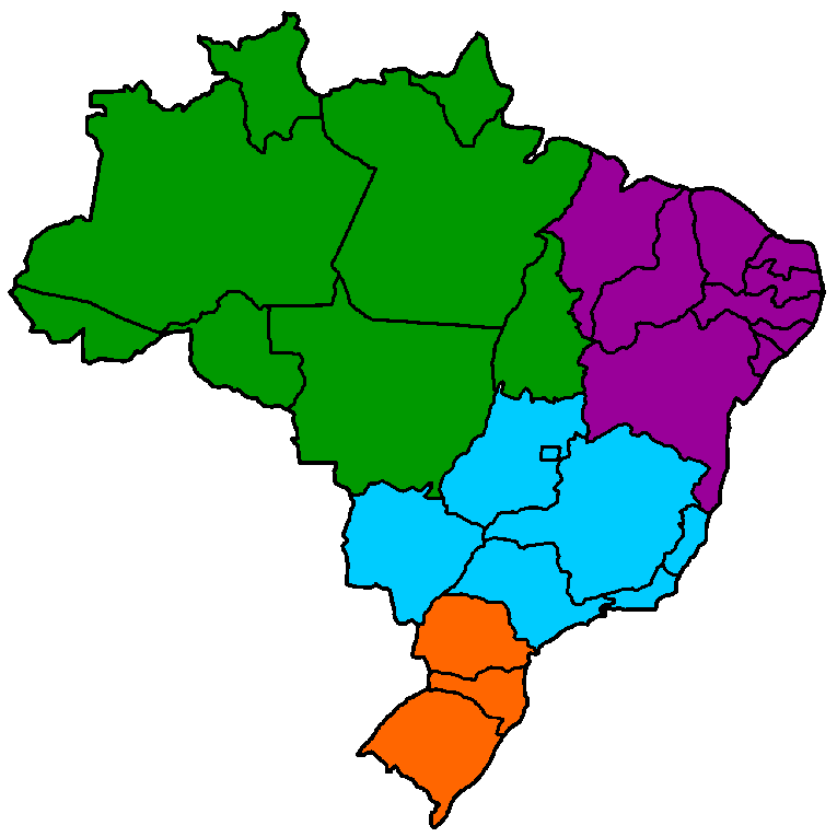 Geografia e Mapas Brazil